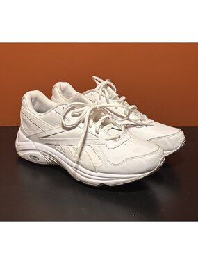 Reebok Shoes Mens 10.5 Walk Ultra DMX Max Athletic Sneaker White Walking
